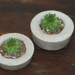 Handmade Concrete Planters - Indoor Pots And Planters