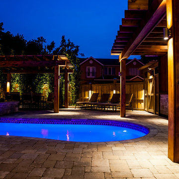 Pool at Night