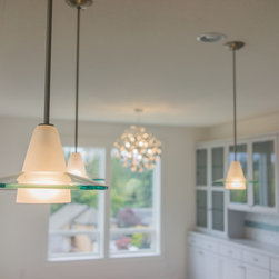 Lighting by Copper Creek Homes - Kitchen Island Lighting