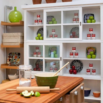 Tiny House: Kitchen Island by Kimball Starr Interior Design