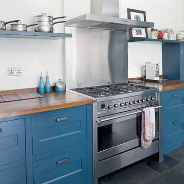 Blue Steel Kitchen