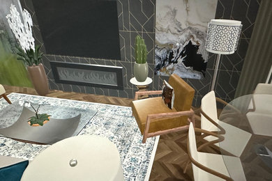 Inspiration for a living room remodel in New York