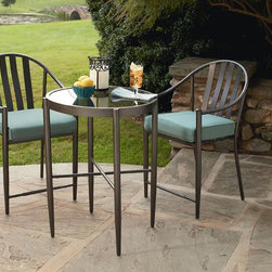 Chandler 3pc Bistro Set - Outdoor Dining Sets