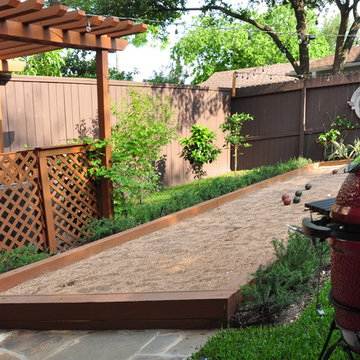 Bocce ball and food in Montrose