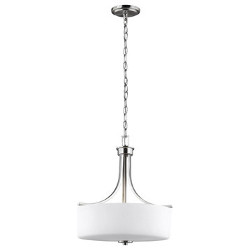 Generation Lighting Canfield Three Light Pendant 6528803EN3-962