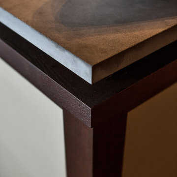 Reception Desk and Product Shelf