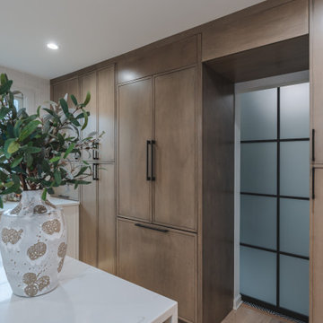 Sleek Elegance: Slim Shaker Cabinet Kitchen Renovation