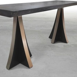 The Manhattan Curved Console - Console Tables
