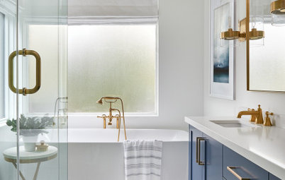 Bathroom of the Week: Calming Retreat for a Busy Couple