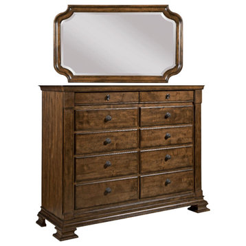 Kincaid Furniture Portolone Bureau With Mirror