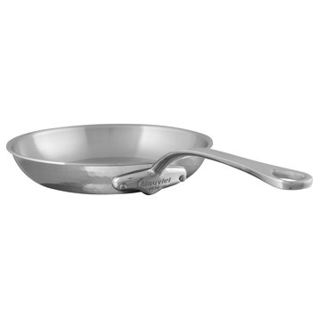 Mauviel M'Elite Hammered Frying Pan With Cast Stainless Steel Handle, 11-in