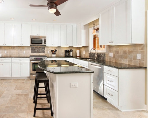 Independence ohio modern white cabinets