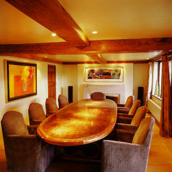 Tim Wood Limited - American Black Walnut Dining Table and Chairs - Dining Tables