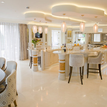 Luxury Hand Painted Kitchen