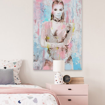 "Ready for the Beach II" Painting Print on Wrapped Canvas
