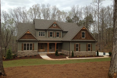 Home design - craftsman home design idea in Atlanta