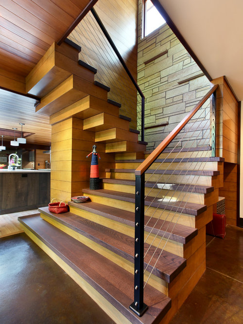 Replace Stair Treads And Risers Home Design Ideas, Pictures, Remodel ...