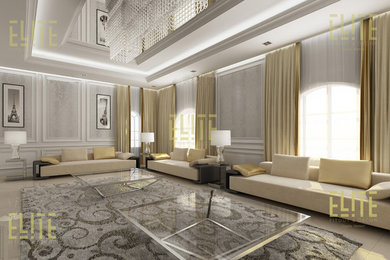 Example of a living room design in Other