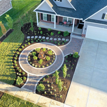 Front Landscape Installation - Mason