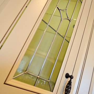Leaded Glass Door