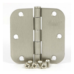DoorCorner.com - Door Hinge, 3 1/2" With 5/8" Radius - Contractor Packs, 33-Pack - Hinges