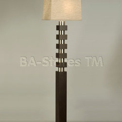 Morgen Floor Lamp in Pecan - Table Lamps
