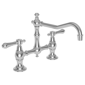 Newport Brass 9461 Chesterfield 1.8 GPM Bridge Kitchen Faucet - Polished Chrome