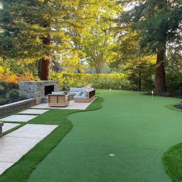 San Ramon, Cranleigh Ct.  Fire Pit & Arbor Seating