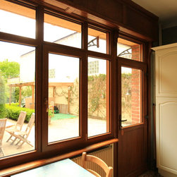Instalation menuiserie PVC - Ch&ecirc;ne dor&eacute; - Windows And Doors
