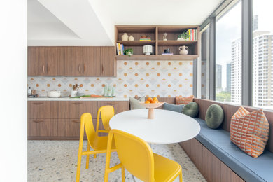 Kitchen - 1960s kitchen idea in Miami