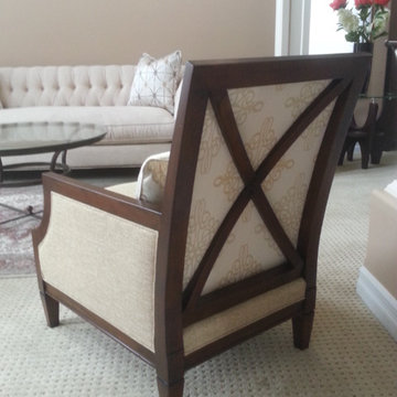 Dorri Sofa, Vintage Chateau, Excelsior Chair and Alhambra Chair