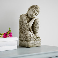 Stone Buddha Statue - Garden Statues, Sculptures & Art