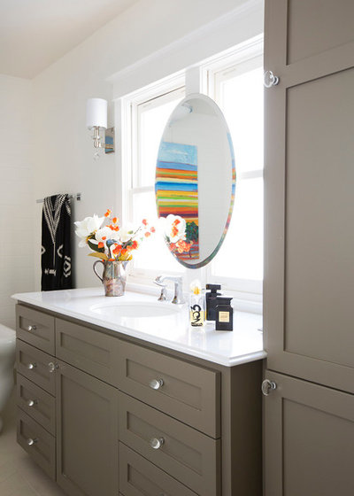 Eclectic Bathroom by PepperJack Interiors