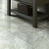 Shaw CS36V Casino - 12" x 24" Rectangle Floor Tile - Polished - Argento