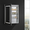 24x30 Bathroom Medicine Cabinet w/ LED Lighting & Defogger, FMC022430-L