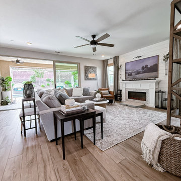 Cozy Flow Living: Family Room & Nook Transformation