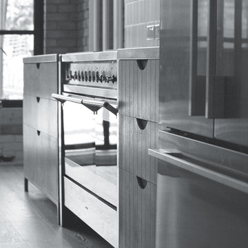 Industrial style kitchen