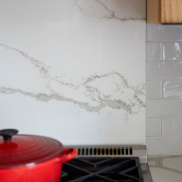 Jefferson Park Chicago Bungalow Kitchen by Fred M Alsen of fma Interior Design
