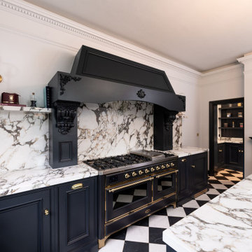 Traditional Moulded In-Frame Beaded Shaker Kitchen