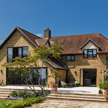 Two-storey rear extension in the Greenbelt