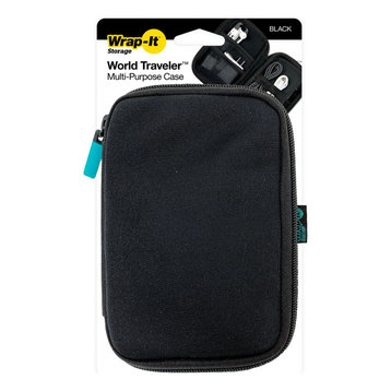 Wrap-It 500-PP-B Mobile Storage Multi Purpose Case, Black