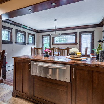 Remodeled Craftsman Kitchen Champaign