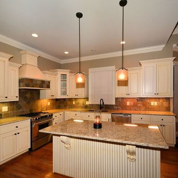 Highland Lakes: Refinish/Island Modifications/New Tile