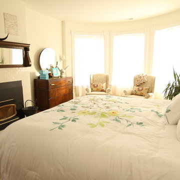 Master Bedroom/Bathroom - American Rehab Detroit for DIY Network