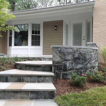 Front Walkway and Wall