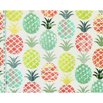 Tropical Pineapple Fabric Home Decorating Material, Standard Cut
