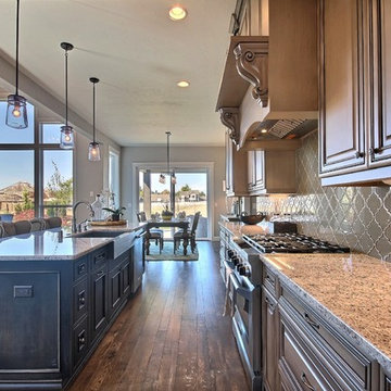 Kitchen Countertops - The Debonair - Multi-Story Cascade-Craftsman