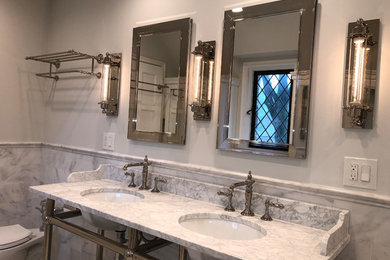 Inspiration for a timeless bathroom remodel in New York