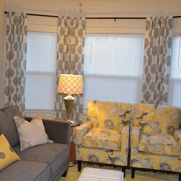 Transitional Living Room