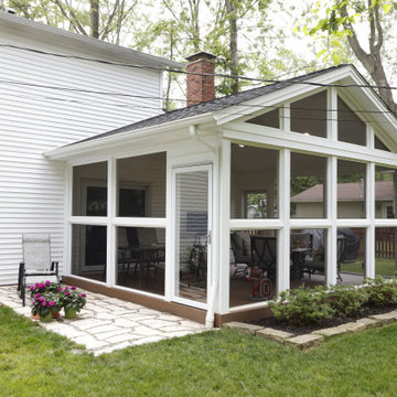 Full-screen Sunporch Addition